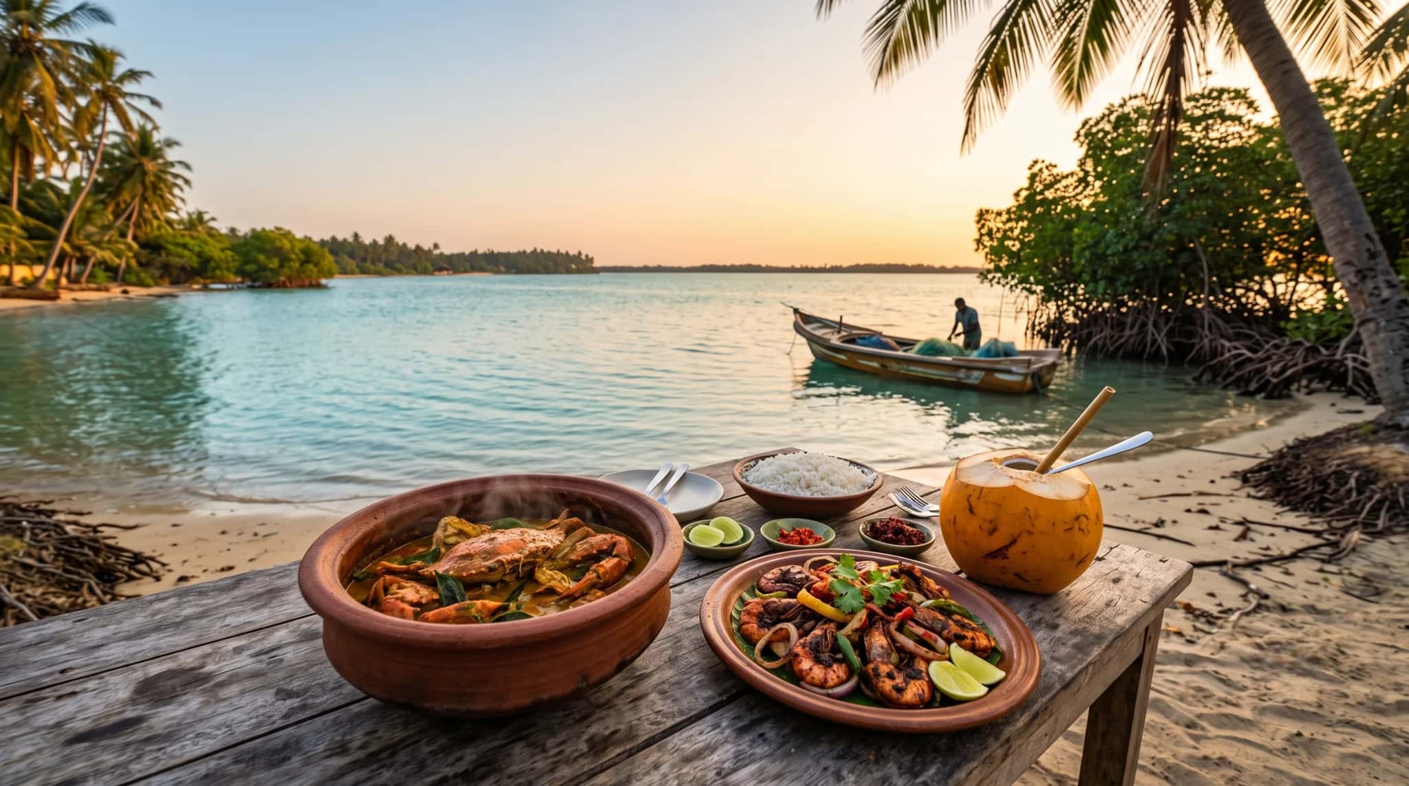 Seafood in Kalpitiya: Lagoon Crab, Prawns and What to Order