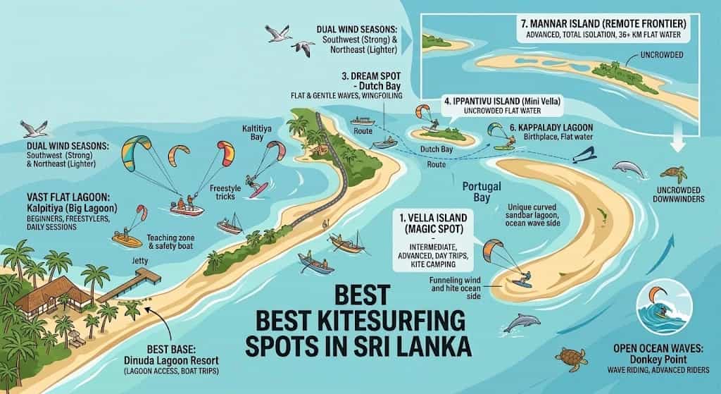 Best Kitesurfing Spots in Sri Lanka: The Complete Guide