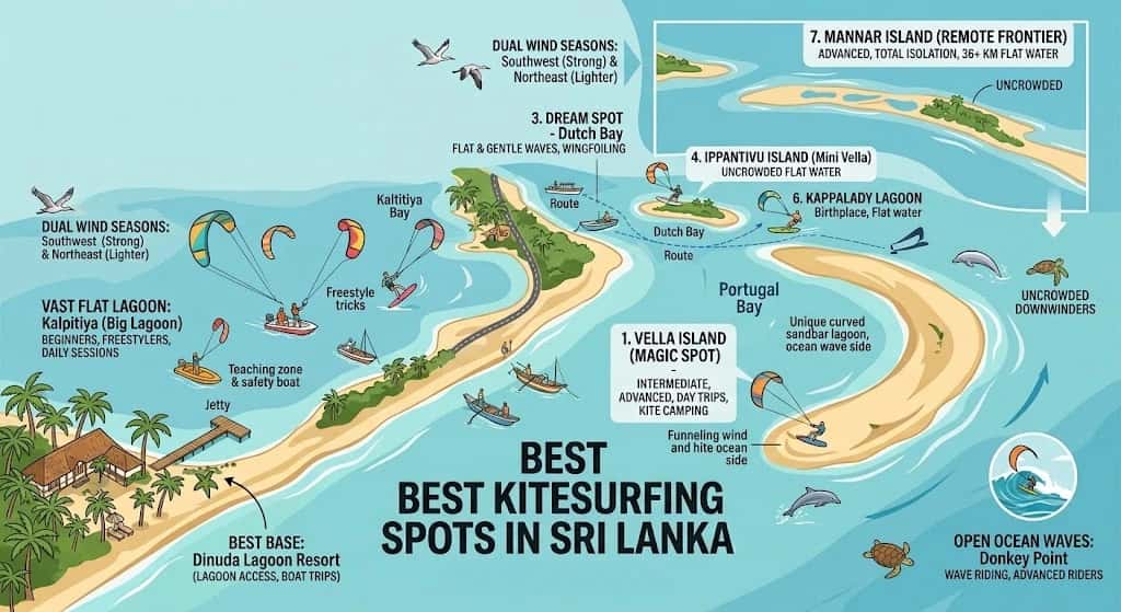 Best Kitesurfing Spots in Sri Lanka: The Complete Guide